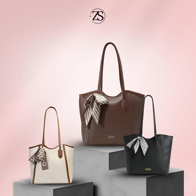 HANNA - Tas Fashion Wanita - Totebag / Shoulder Bag | Tas Kerja & Kuliah Wanita SS