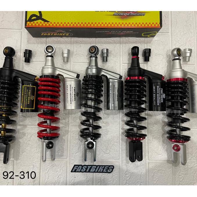 Shock Sok Shockbreaker Belakang Fast Bikes Tabung Atas Model KTC YSS Klik 310MM & 330MM Beat Mio Var