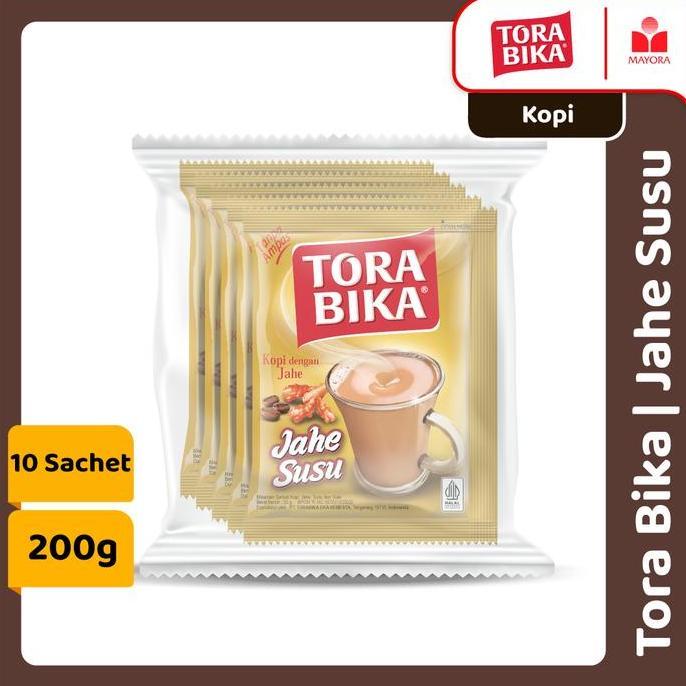 Fiksdone- Kopi Torabika Jahe Susu Instant 10 Sachet