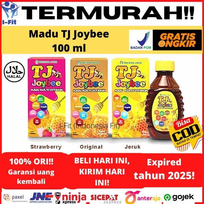Fiksdone- Madu Tj Tresno Joyo Murni Besar 500 Gram 250 Gr Asli Tresnojoyo Alami