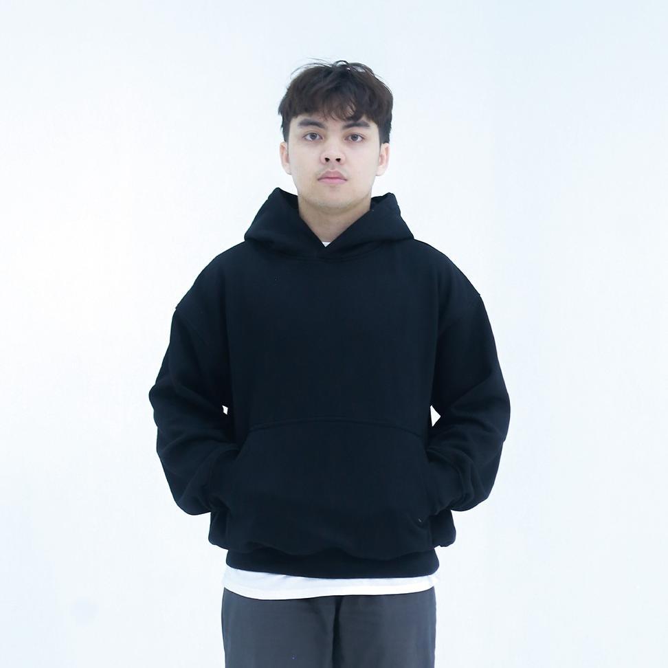 Gloomiesunday Hoodie 330GSM Boxy Fit Polos Cotton Fleece Heavyweight