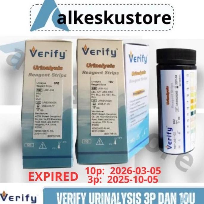 Medclean- Verify 10 Parameter / Verify 3 Parameter / Test Urine Reagent Strip