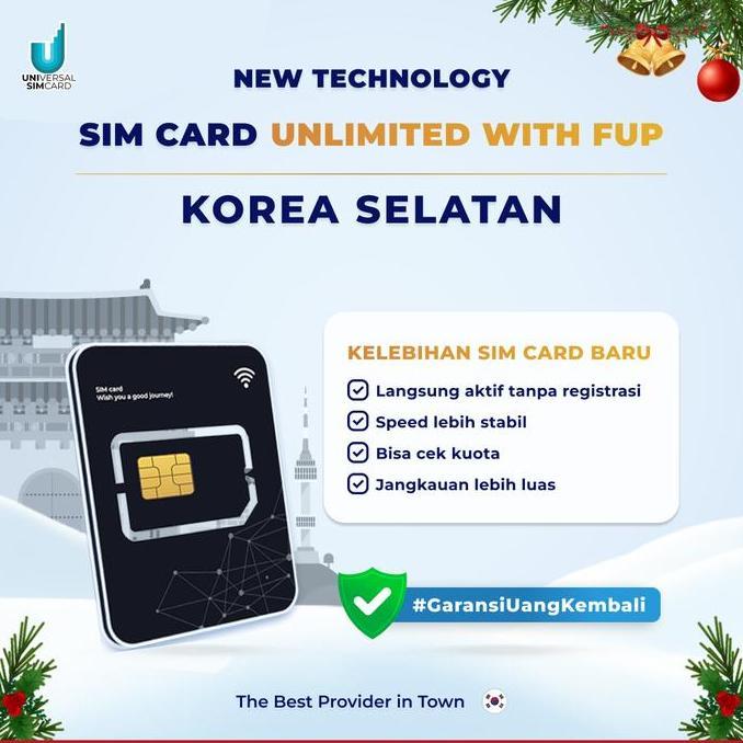 Nickboy- Unisim Simcard Korea Unlimited With Fup & True Unlimited || Sim Card Korea Langsung Aktif T