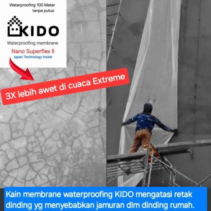 Nexwill- Serat Kain Membrane Fiber Polyester Aquaproof/Waterproof Serat Kain Pelapis Cat  Paintanti 