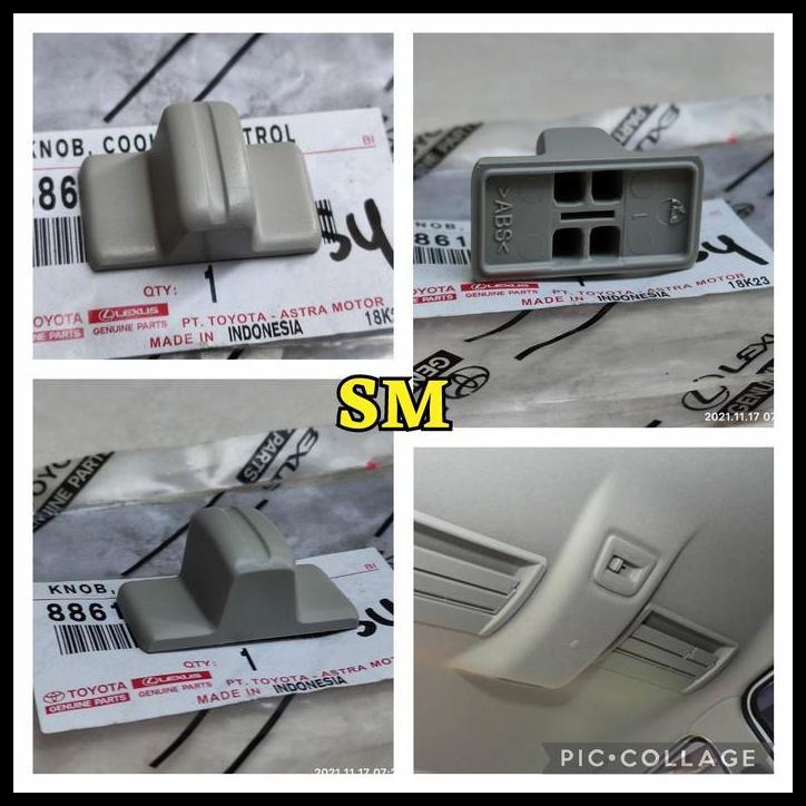 TERMURAH KNOP AC DOUBLE BLOWER CALYA SIGRA KNOB TOMBOL AIR CIRCULATOR BELAKANG 