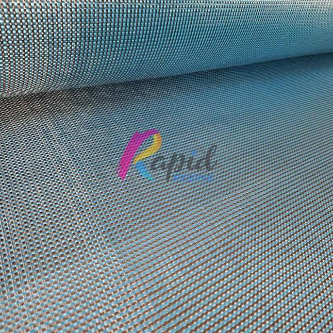 Serat Carbon Arylate Hybrid Blue Plain Biru Hitam 190gsm [terbaik]