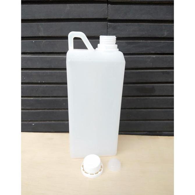 Saveyou- Jerigen 1 Liter Segel Kecil Jerigen Madu 1000Ml Hdpe Baru Isi 10Pcs Putih