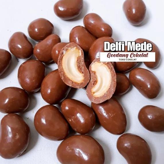 Coklat Delfi Kiloan 1Kg Dragees Almond Cashew Original Halal Snack Lebaran Grosir PS