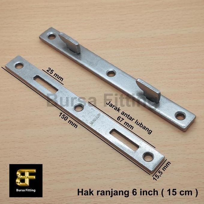 OK HAK RANJANG DIPAN 6 INCH 15 CM / BRAKET RANJANG CANTOL / ENGSEL TEMPAT TIDUR / KAITAN DIPAN / HAK