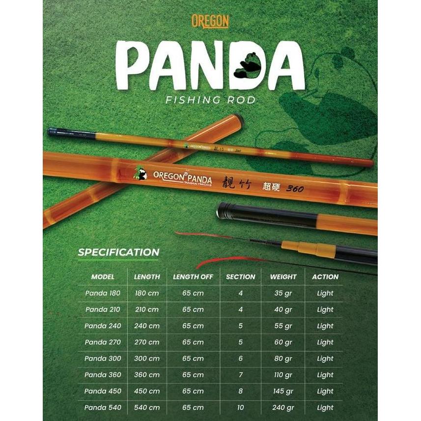 Joran Tegek Fiber Oregon Panda 180 s/d 540