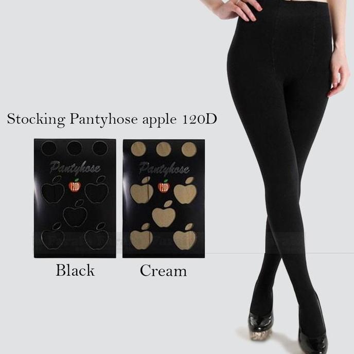 Nixwhat- 1 Pcs Stocking Kualitas Premium Impor - Stocking Apple Pantyhouse Model Celana Wanita -Stok