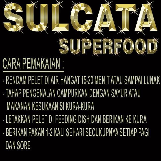 10KG SULCATA SUPERFOOD SULKATA MAKANAN KURA-KURA DARAT CENTHROCHELYS SULCATA TORTOISE FOOD ADULT BAB