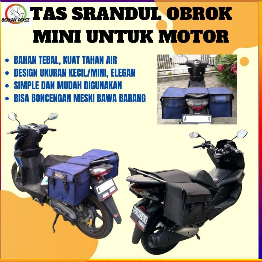 Recommended Tas Srandul Obrok Kurir Touring Mini Kecil Motor Supra Beat Vario Scoopy Namx Nmax Pcx A