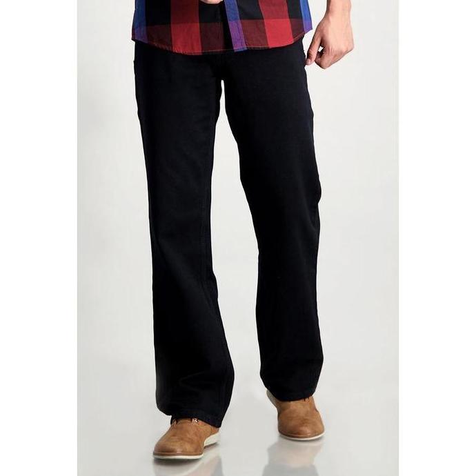 CARDINAL JEANS CELANA JEANS 10 BIG SIZE (HITAM) Best Seller