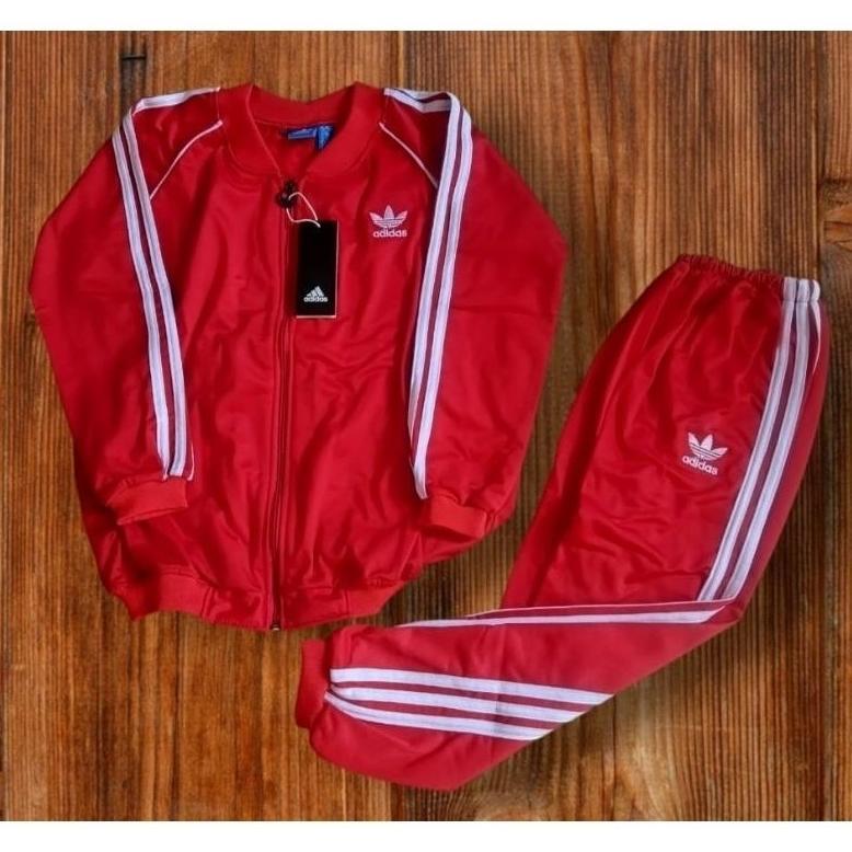 LIMITED satu set Adidas anak tracktop + jogger
