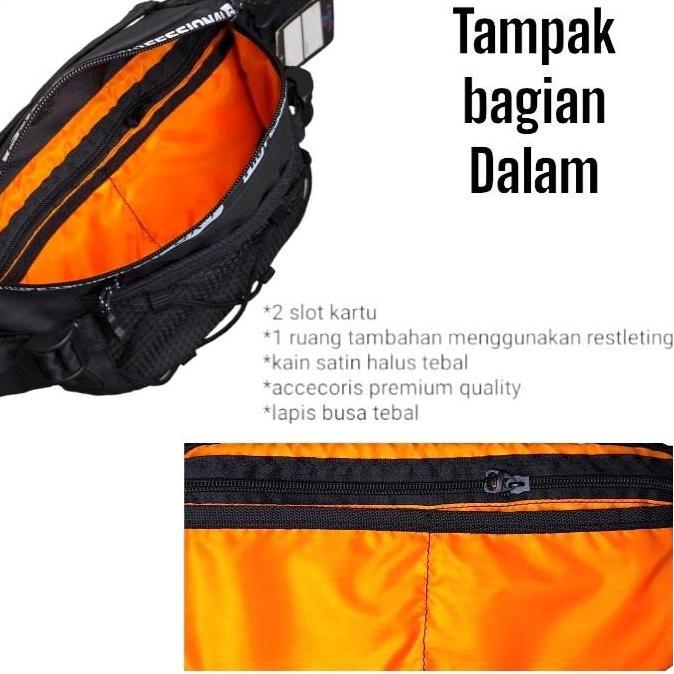 DV361 - Tas Pria Tas Selempang Waistbag Waterproof Tas Pinggang Tas Pria Terbaru