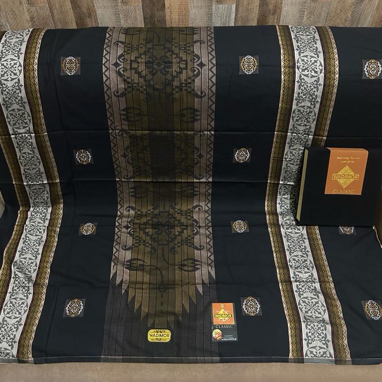 BEST SELLER SARUNG SONGKET WADIMOR CLASSIC PUTIH WHITE SERIES
