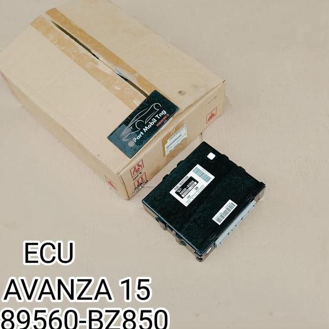 ZAWARY Ecu Ecm Computer Komputer Avanza Veloz 15 1500cc 89560-BZ850 = 89560-BZ851