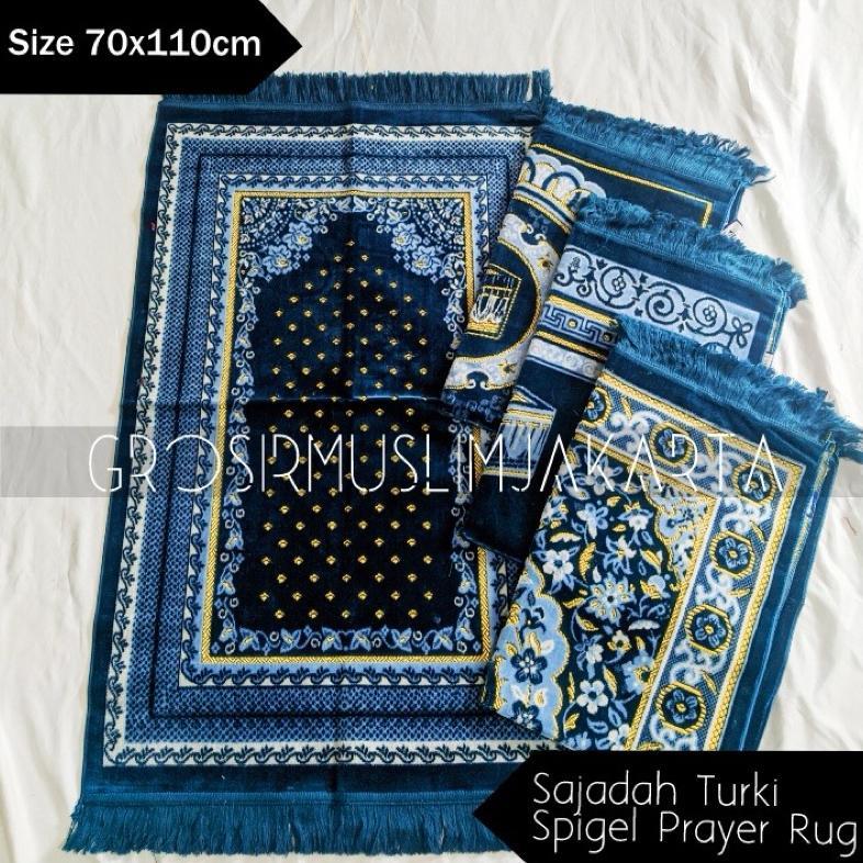 Unik Sajadah Turki Bulu Tebal / Sajadah Turki Bulu Lembut / Sajadah Dewasa Ukuran Besar