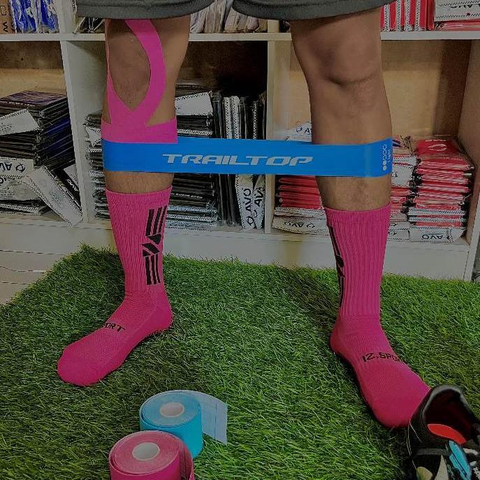 LIMITED Resistance Bands 5 Levels Gym Set | Trailtop Yoga Stretch Loops Band Paha Kaki Latihan