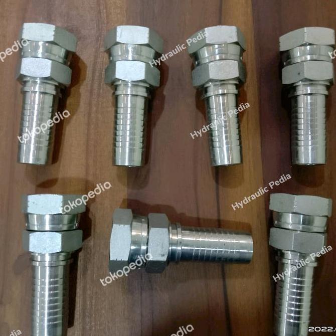 FITTING SELANG HIDROLIK//HOSE NEPEL HIDROLIK