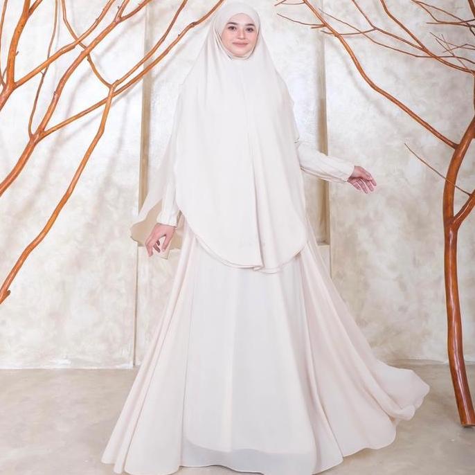 Hilpa Set Gamis Syari Ceruty Premium