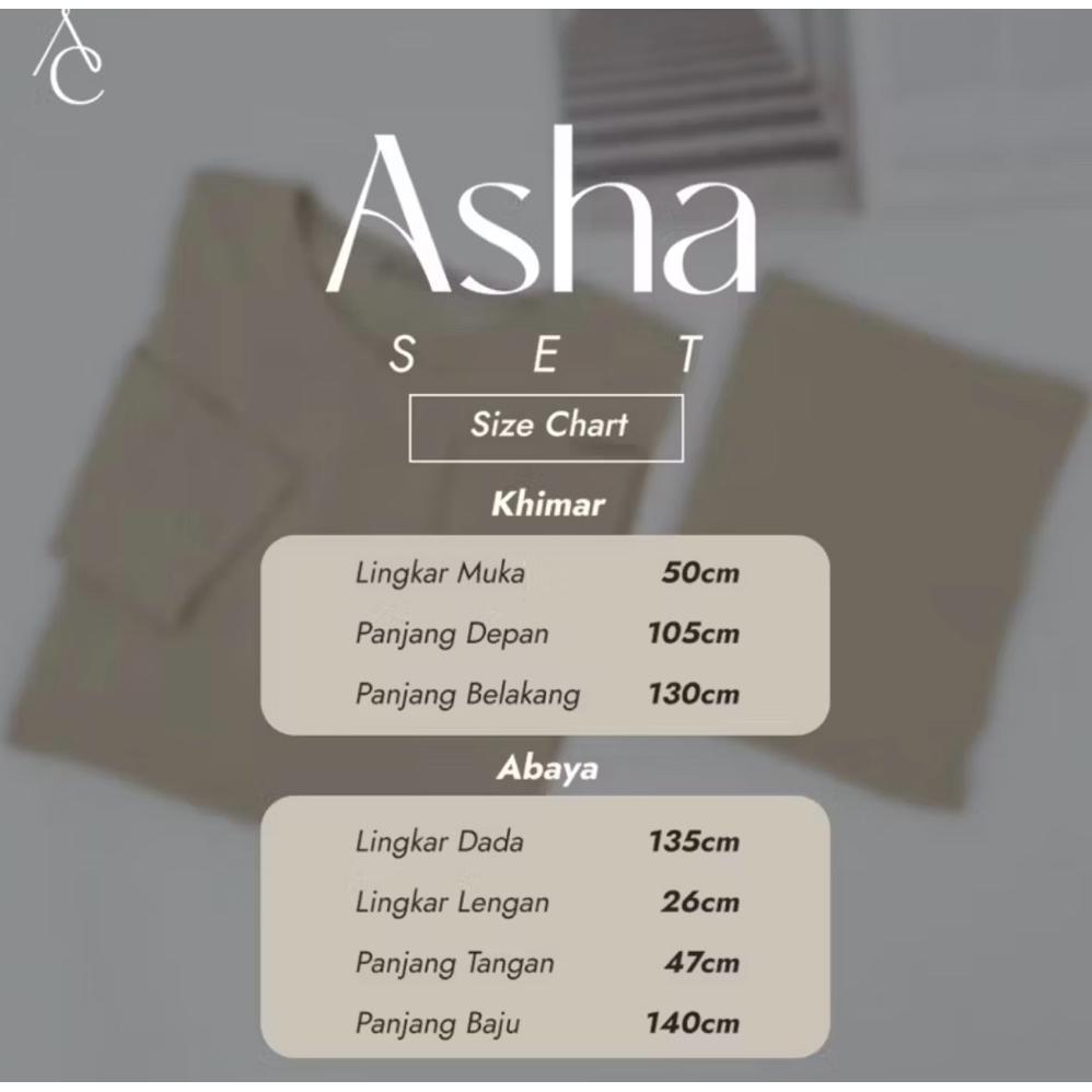 Berkualitas Preloved Asha Set Abaya Alur Cerita Black