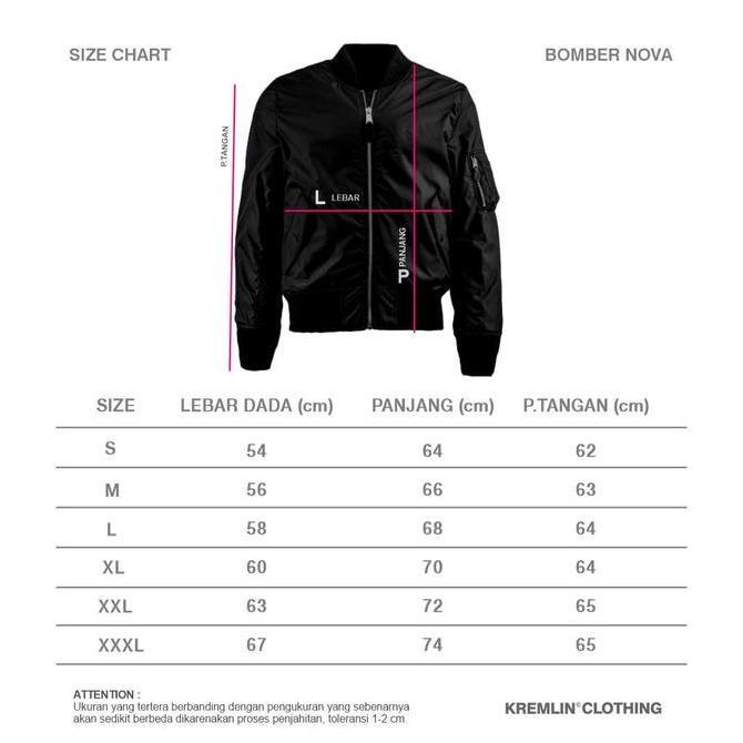 KREMLIN Bomber Jacket Space Putih - NOVA