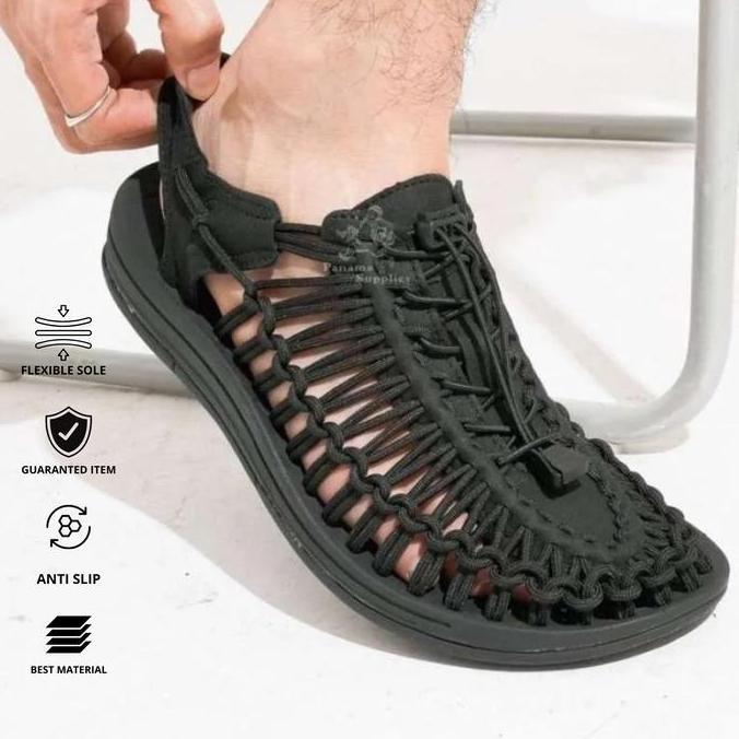 Sepatu Sandal Tali Unisex 36-45 Sendal Gunung - Sendal Outdoor - Sandal Pria Wanita sandal karet