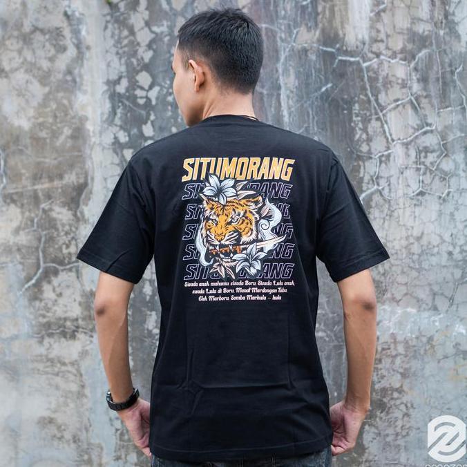 SITUMORANG Premium T-shirt Situmorang Kaos Batak Onanzoe Lengan Pendek Crew Neck Bahan Katun Nyaman 