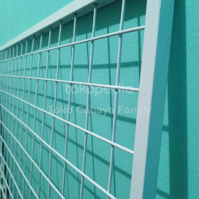 Rak Bingkai 100 x 50 cm Ram Besi Pajangan Display Aksesoris Hp RDN