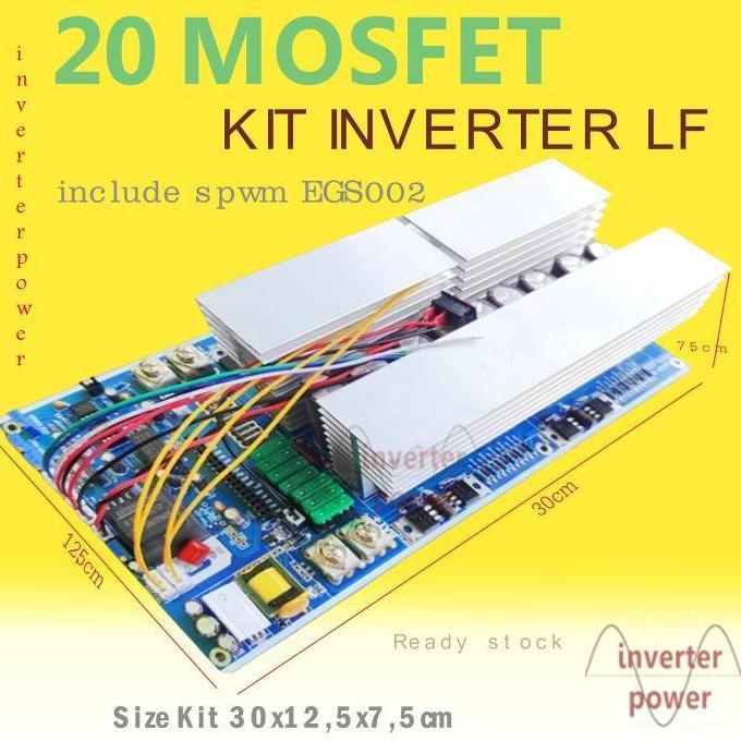 NEW Kit Inverter 20 Mosfet TO 247 Low frekuensi Low Frequency psw 220v