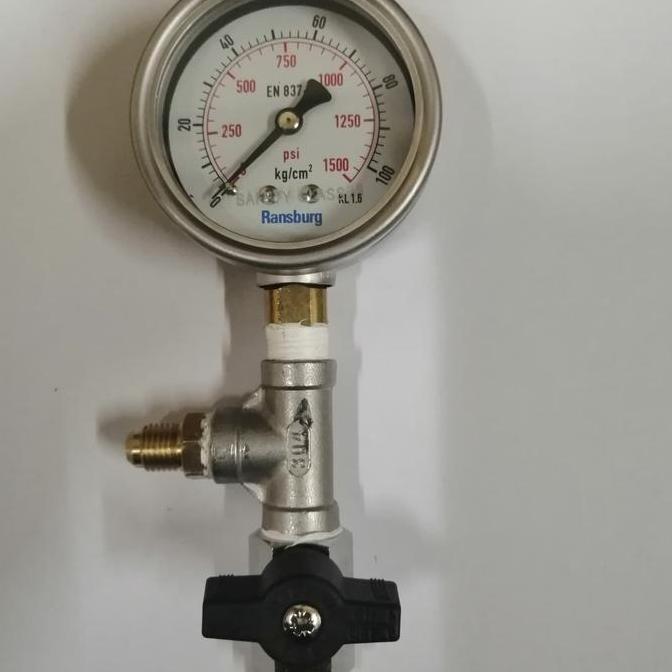 Alat Flushing Nitrogen dan test tekanan 5 mtr