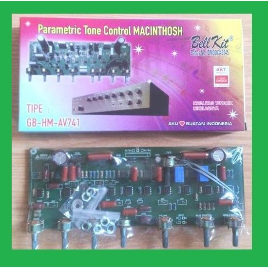 Kit Tone Control Stereo Parametrik Equalizer Macintosh 10 Ic Harga Spesial