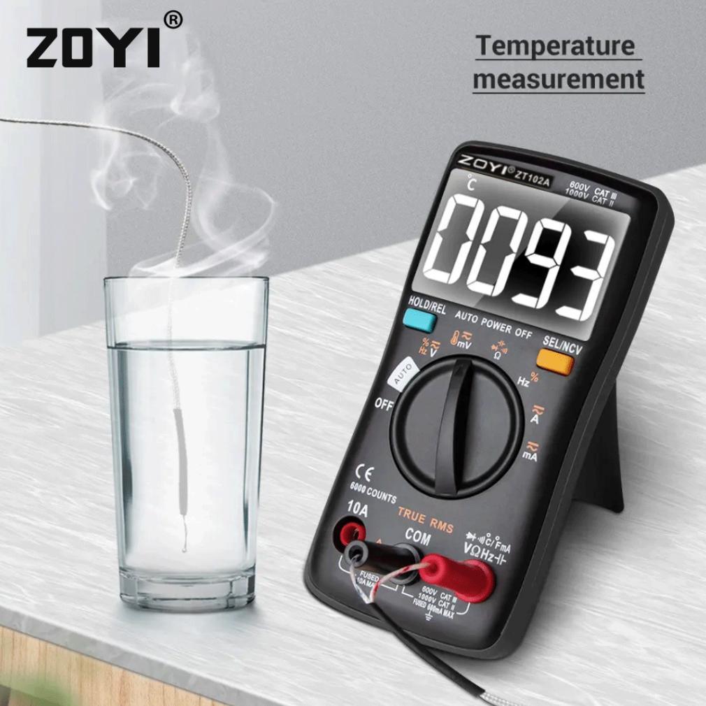 Zoyi Zt102A Upgrade Auto Multimeter Digital Avometer Multitester Ncv Original Protect