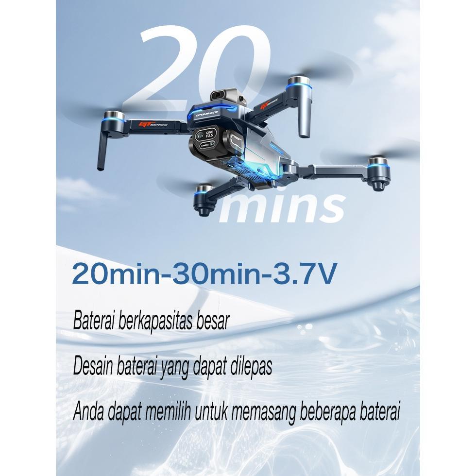 Drone R204/Kamera Hd 6K/Versi Layar Besar, Motor Tanpa Sikat, Penghindaran Rintangan Empat Sisi/Dron