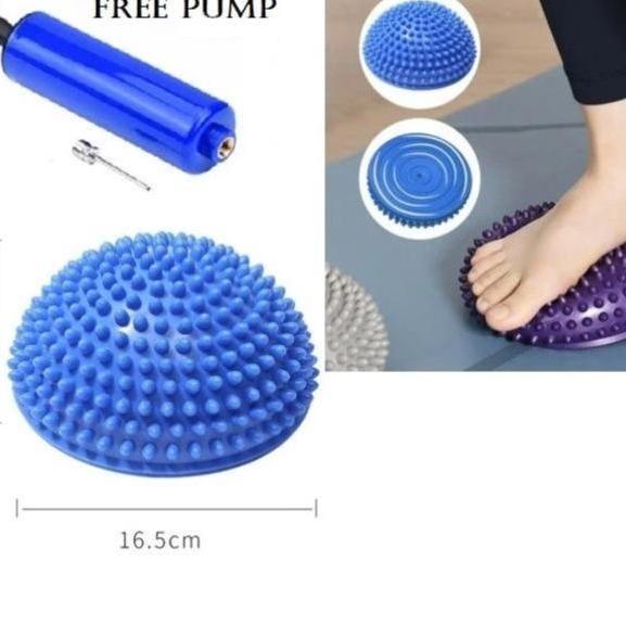 mocafeka - balance yoga ball half inflatable