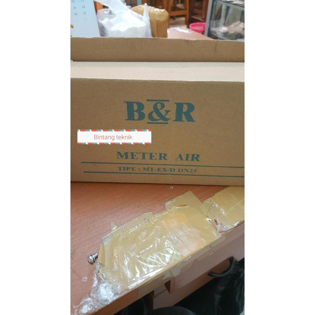 Meteran air BR / water meter BR B&R 1"