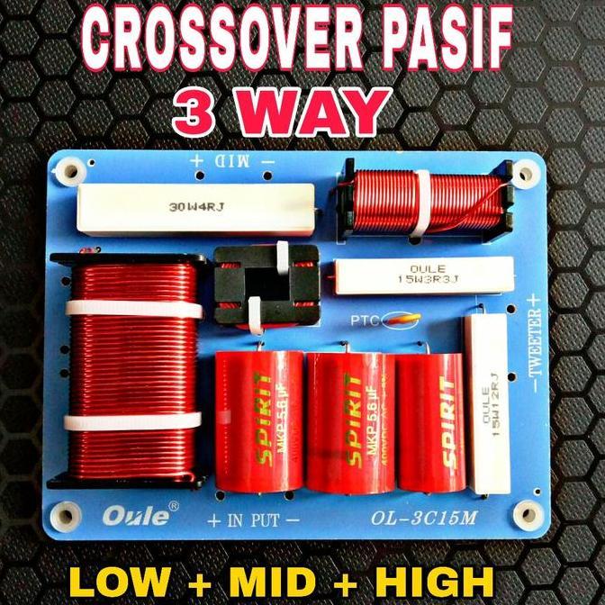 Crossover Pasif 3Way Crosover Pasif 3 Way Low Mid High Ol3C Import Premium