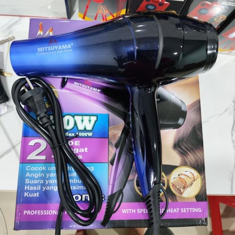 MITSUYAMA Hair Dryer Professional PASTI BAGUS  1200W MS 5113 tidak berisik