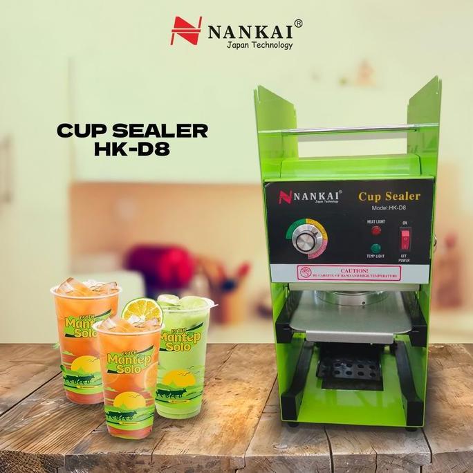Murah Alat Press Gelas Plastik / Cup Sealer Manual Dt-8 Merk Nankai