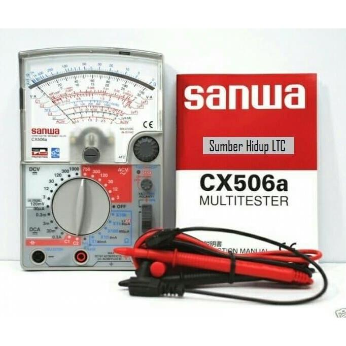 Multimeter SANWA CX506A multitester manual ASLI