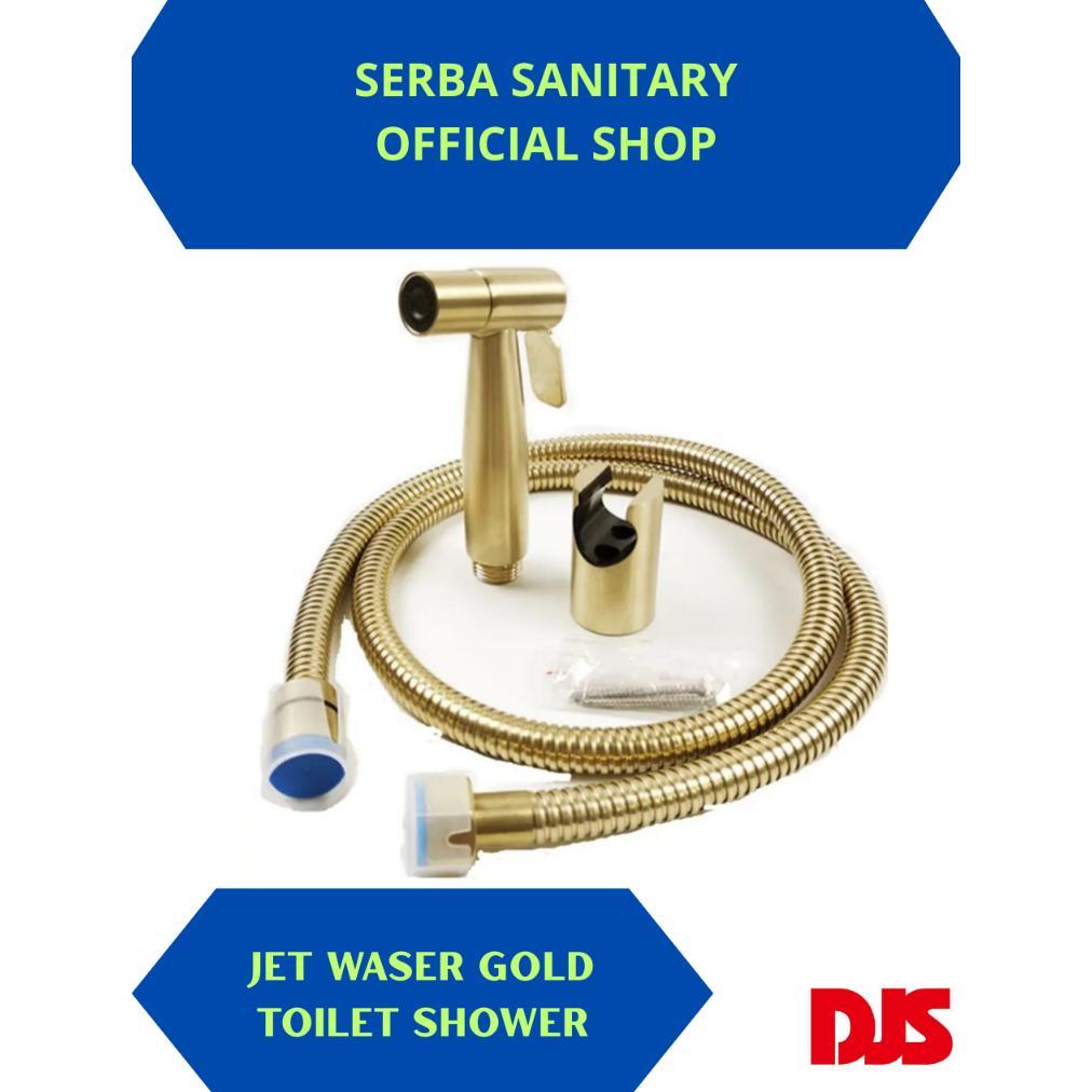 Jet Shower Stainless Gold Jet Shower Toilet