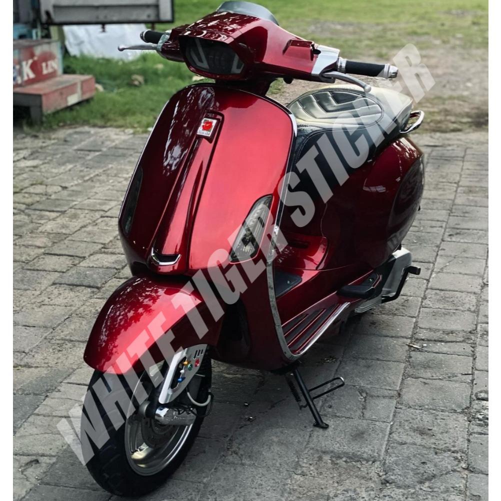 HOT SKOTLET STIKER MOTOR MERAH CANDY SCOTLITE RED CANDY SKOTLET MERAH MARUN CANDY SKOTLET MERAH MARO