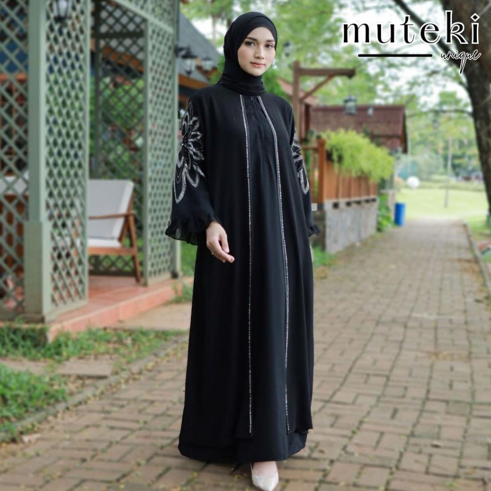 Premium [Muteki] Nadira Abaya Dress - Abaya Muslimah By Muteki Unique