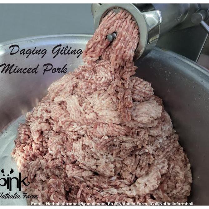 Daging Giling Babi Organik / Minced Pork 500gr - Daging Babi Organik