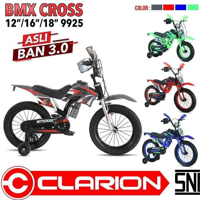 Promo BMX 18 Clarion motor trail sepeda anak Diskon
