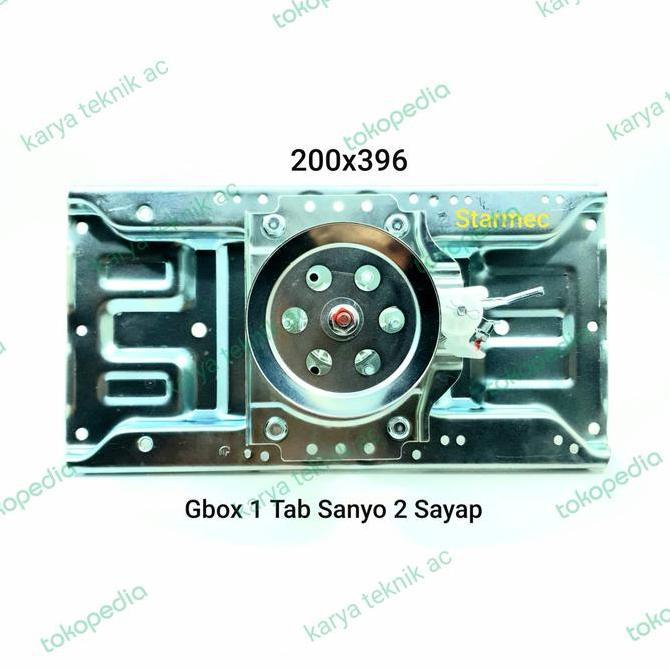 Gearbox Mesin Cuci 1 Tabung Sanyo 2 Sayap