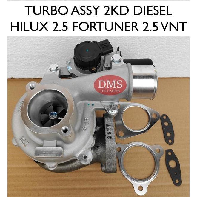 TURBO HILUX VNT 2.5 FORTUNER VNT 2KD TURBO CHARGER HILUX VNT 2KD 4X4 ORIGINAL DAN TERPERCAYA