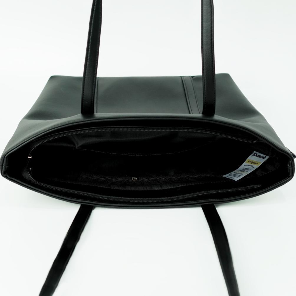 NEW Pamole - Tote Bag Wanita Bahan Kulit Sintetis Penutup Resleting - Nessa Series